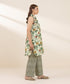 Women's Unstitched Khaddar Printed Multi 2 Piece Suit